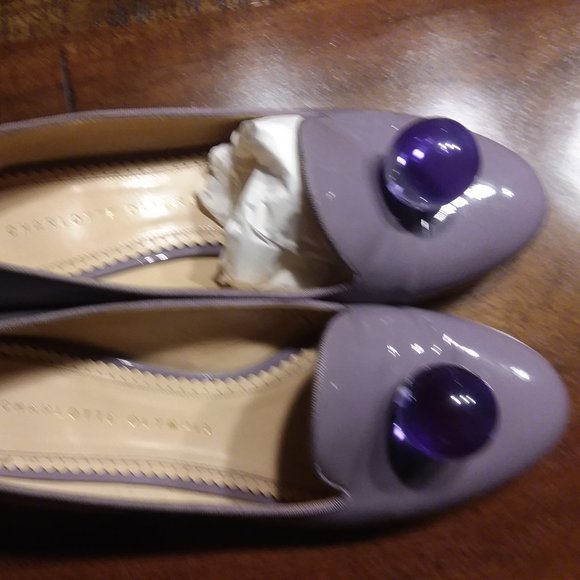 Charlotte Olympia Lavender Bauble Shoes 37.5/ 7